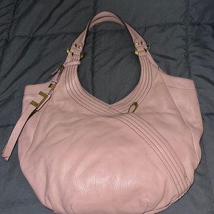 Oryany Leather V Handbag